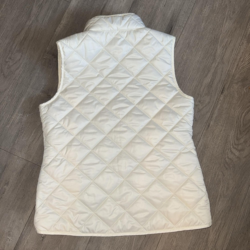 Kate Spade Quilted Off-White Vest - Picture 5 of 6